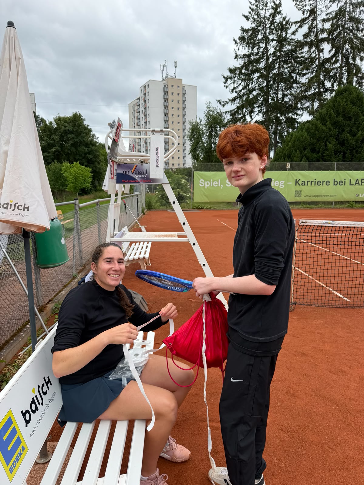 Celia mit Anton Burkhart