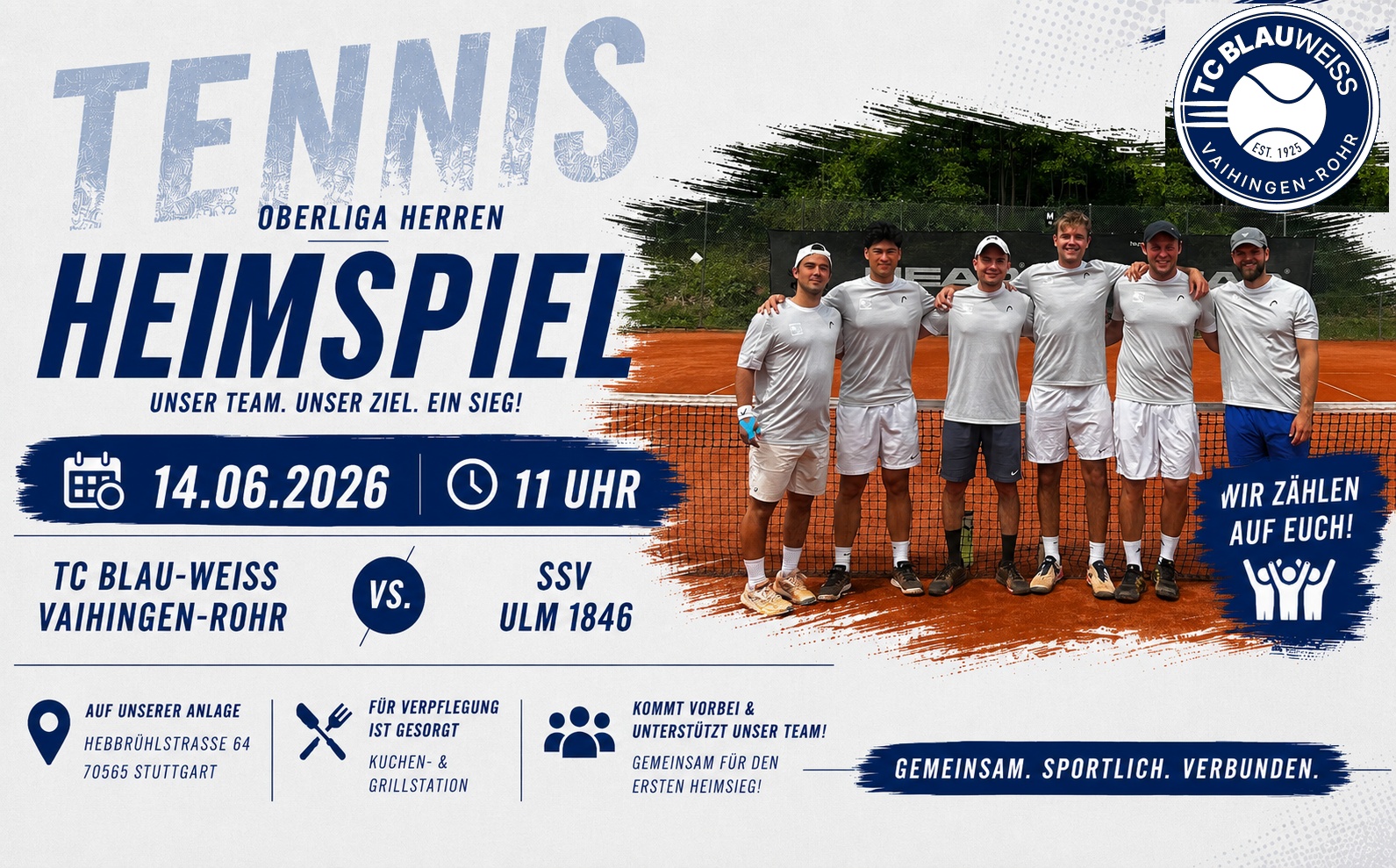 Oberliga-Tennis beim TC Blau-Weiss