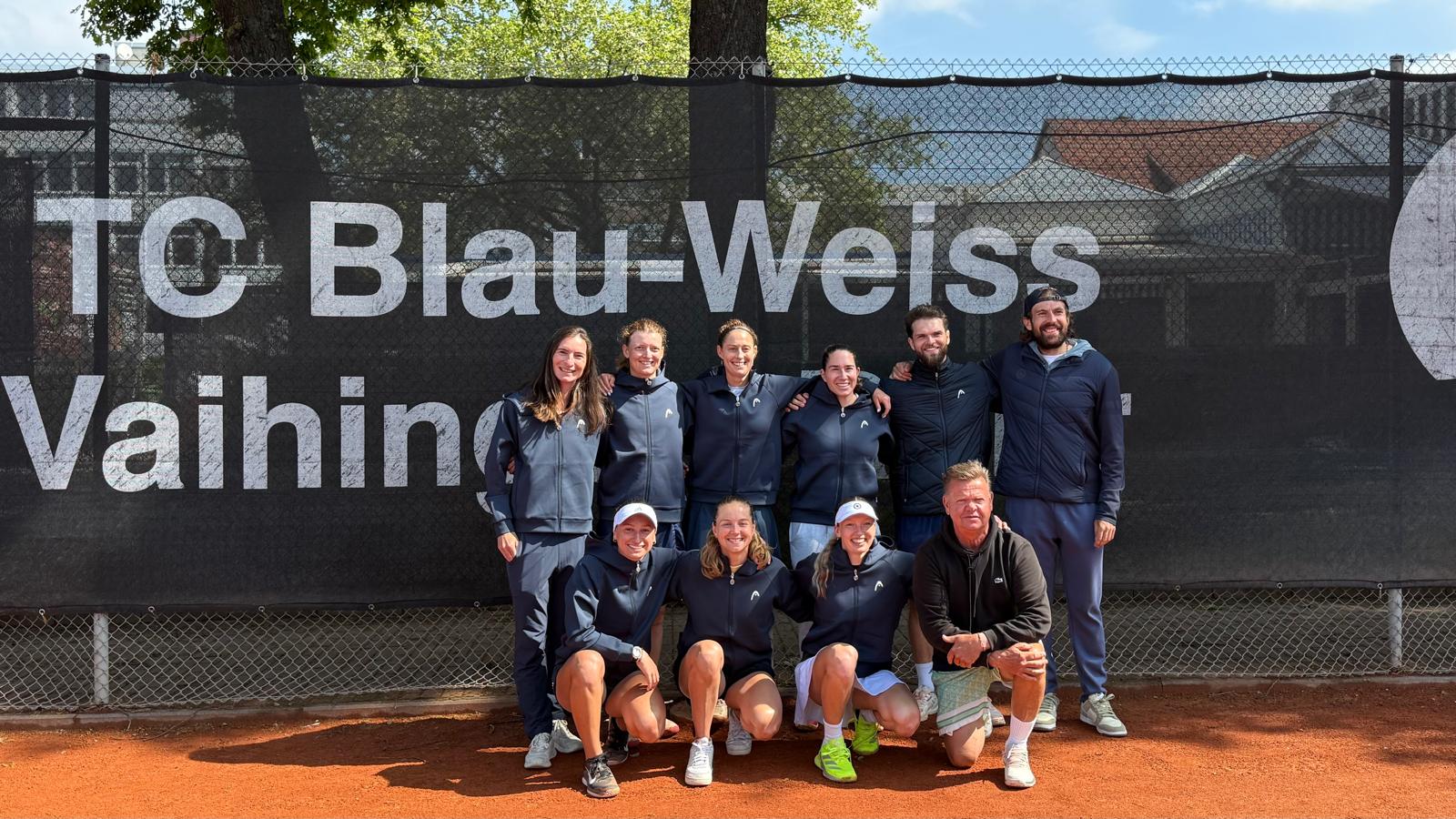 Solider Saisonstart für den TC Blau-Weiß Vaihingen-Rohr